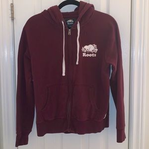 Medium Roots Burgundy Sweater